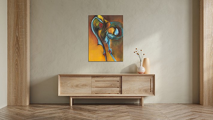 2000 / milenci / 60x80 /