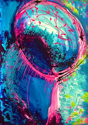 2022 / 50x70 / Padám / sold