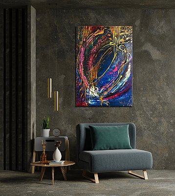 2023 / 70x100 / Connection / sold