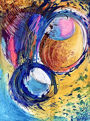 2023 / 90x120 / Rozpolcení / sold